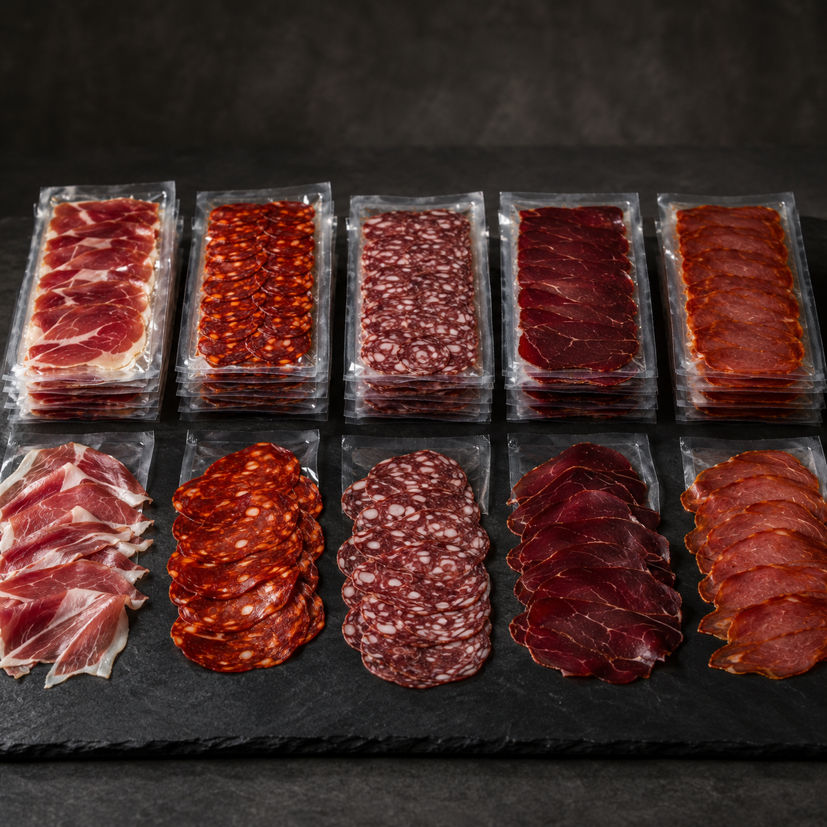 Lote de Chacina Ibérica Loncheada — 25 sobres