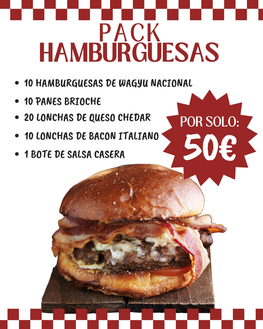 Pack Burger Gourmet