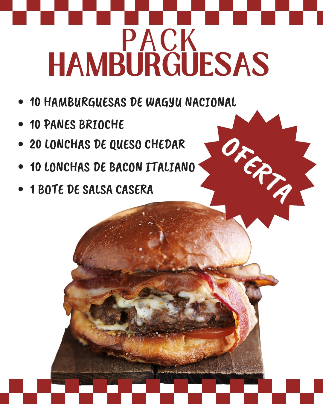 Pack Burger Gourmet